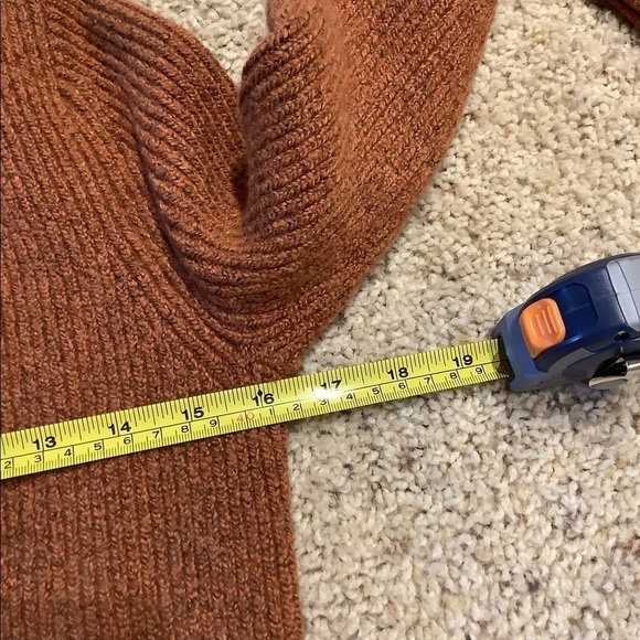 Something Navy Fitted Long Sleeve Tunic Sweater - Picture 9 of 11